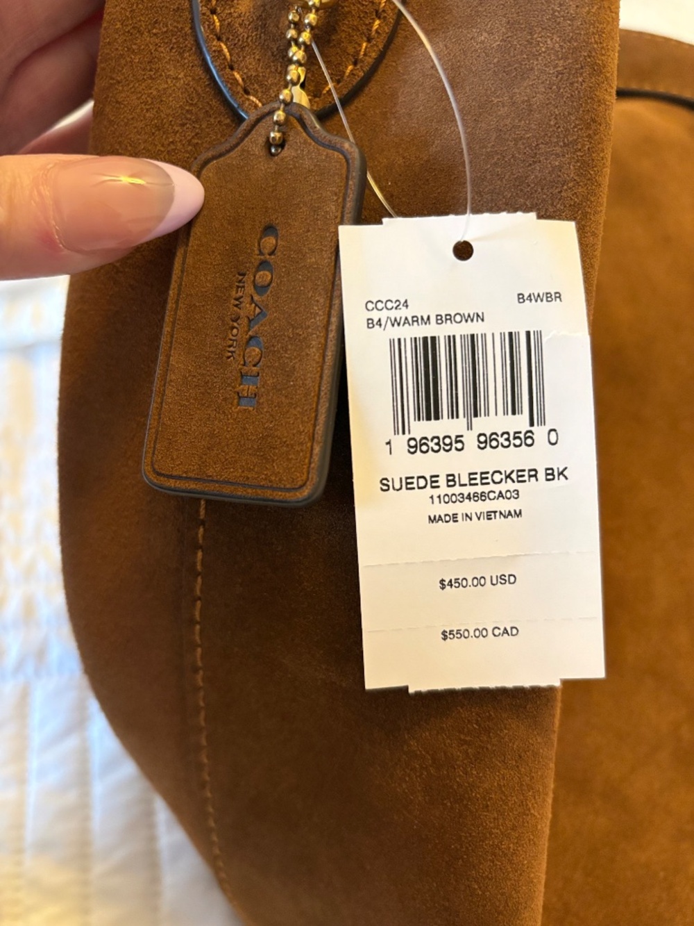 SOLD ELSEWHERE | NWT Coach Bleeker Bucket Bag - Picture 3 of 9